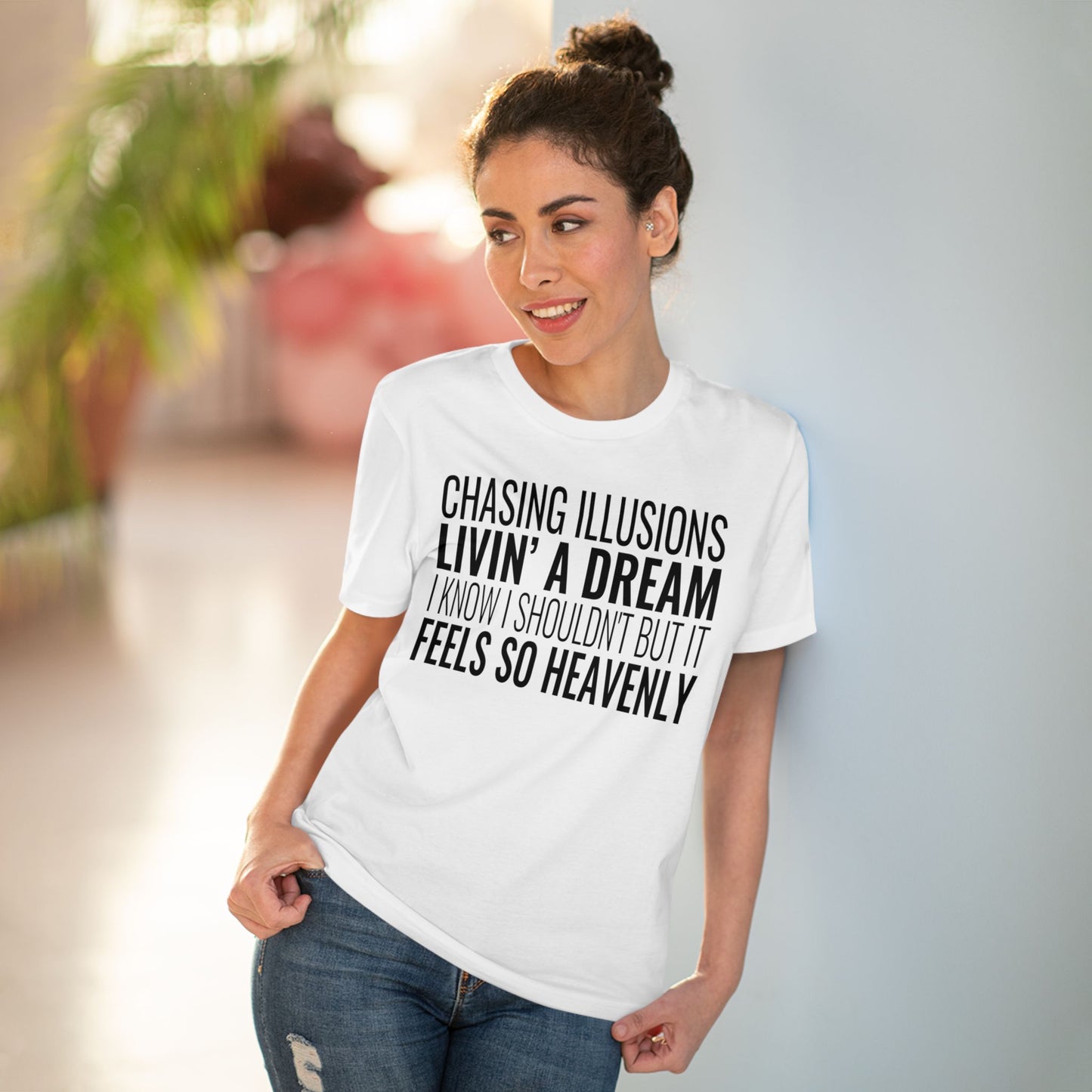 Chasing Illusions Lyrics - Organic Creator T-shirt - Unisex
