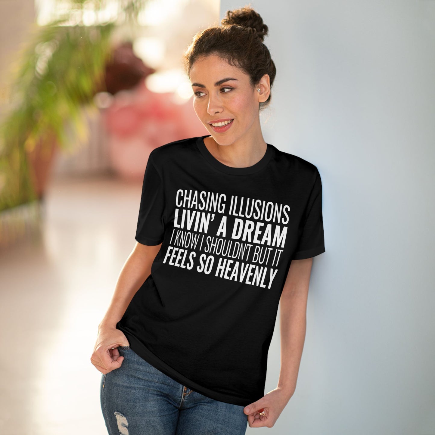Chasing Illusions Lyrics - Organic Creator T-shirt - Unisex