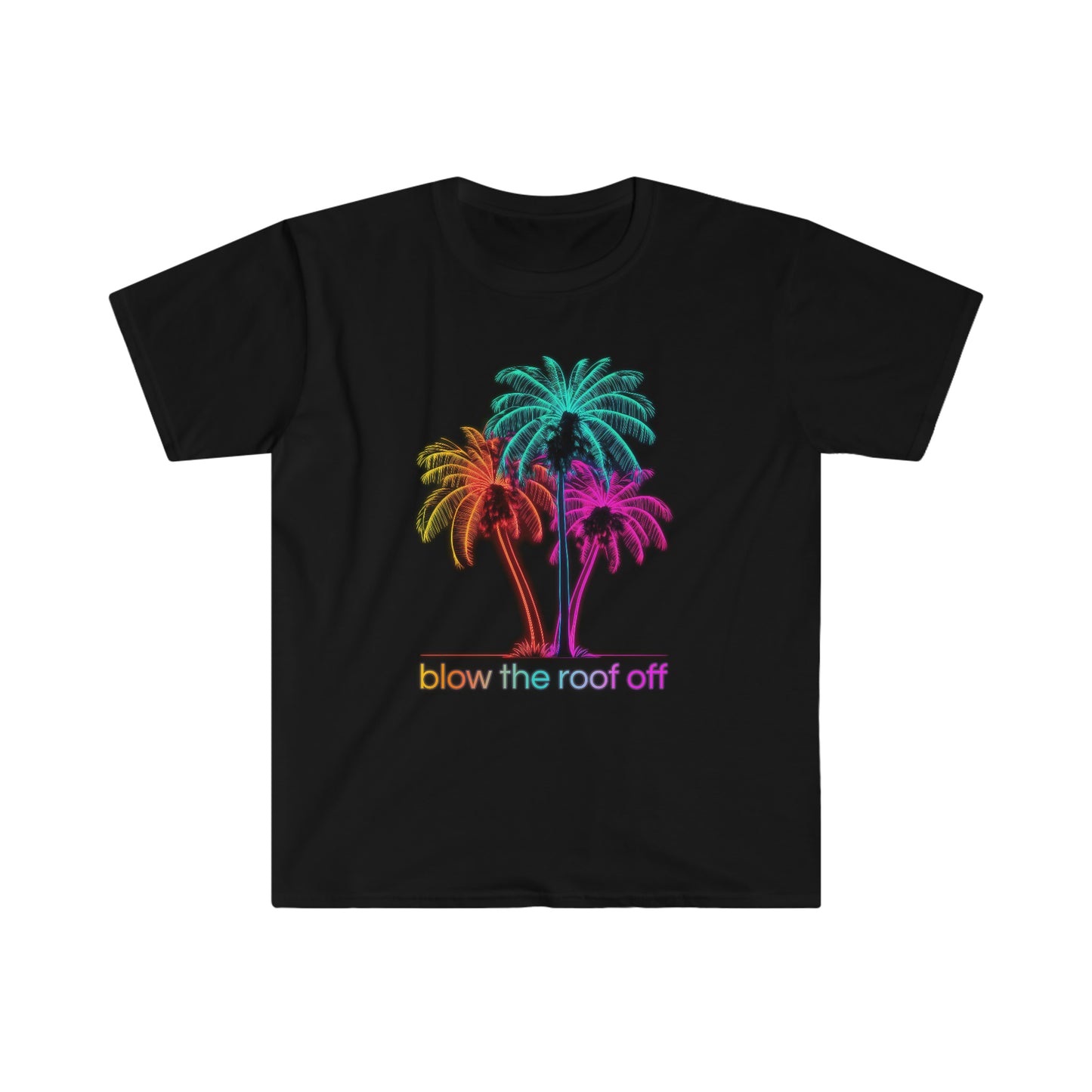 Blow The Roof Off - Unisex Softstyle T-Shirt (America)
